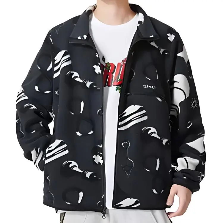 Nike Jackets Men Black-3