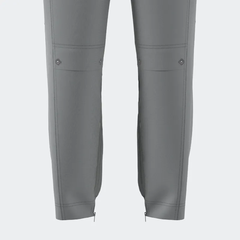 Adidas x Stella McCartney Sportlife SS25 Knitted Sweatpants Women's Gray-2