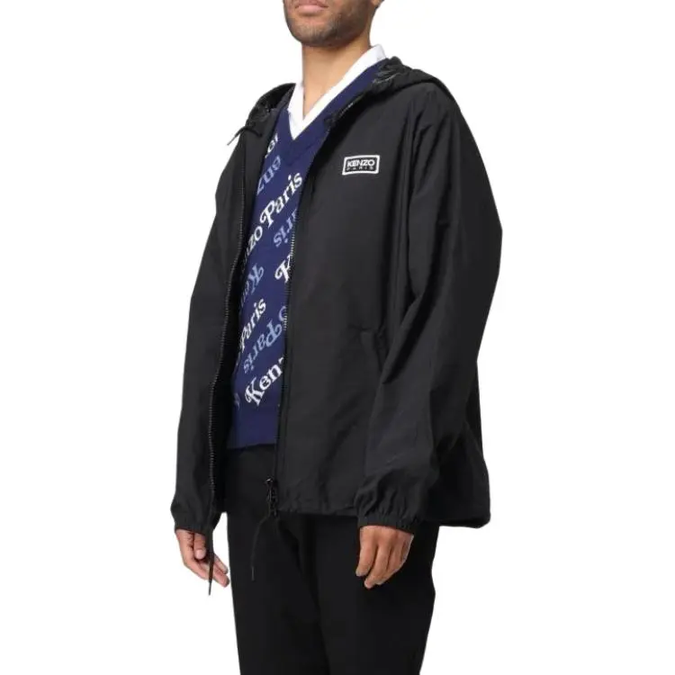 KENZO Bicolor KENZO Paris Zip Up Jacket-3