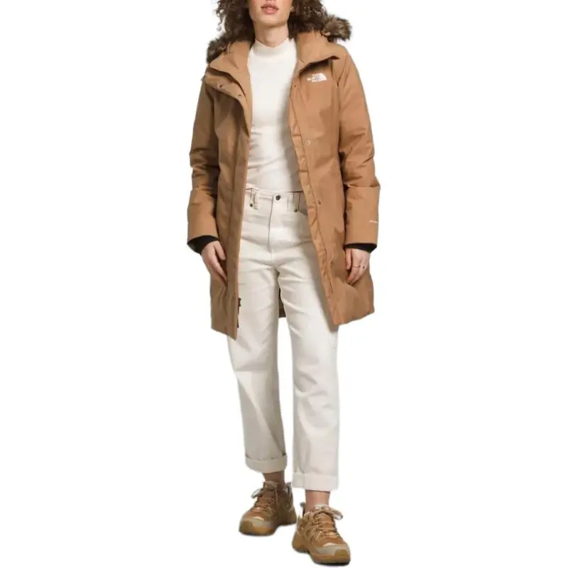 THE NORTH FACE Parka Coats Women's Brown-1