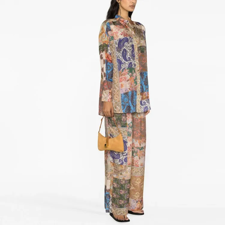 Zimmermann Graphic print Silk Shirt-3