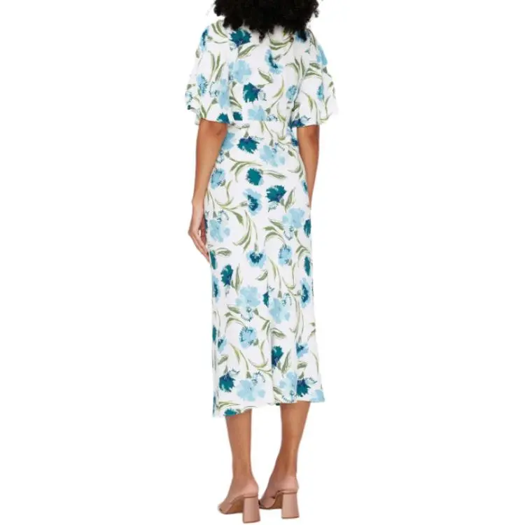 DVF Diane Von Furstenberg Bessie Floral Printed Dress-3