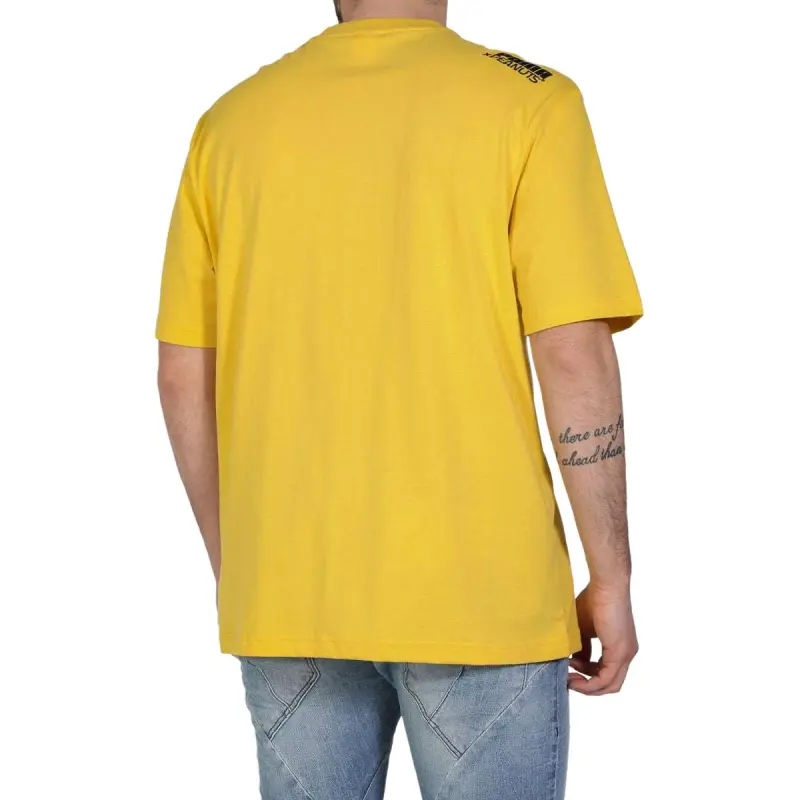PUMA T Shirts Unisex Yellow-3
