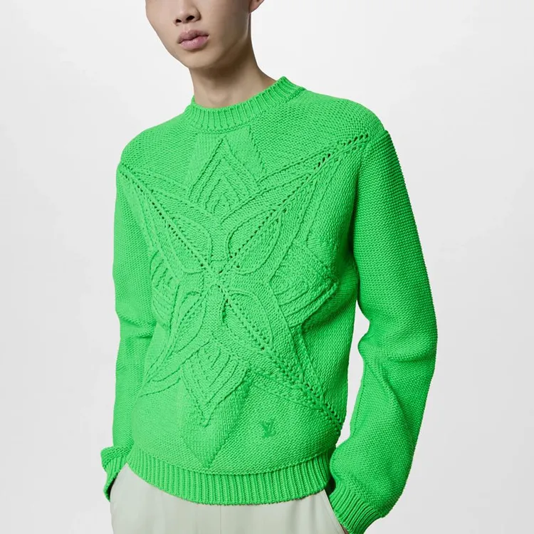 LOUIS VUITTON Knitwear Men's Green-3
