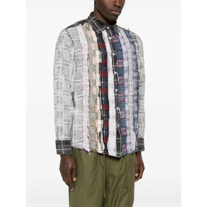 Needles I.O. Flannel Ribbon Shirt-4