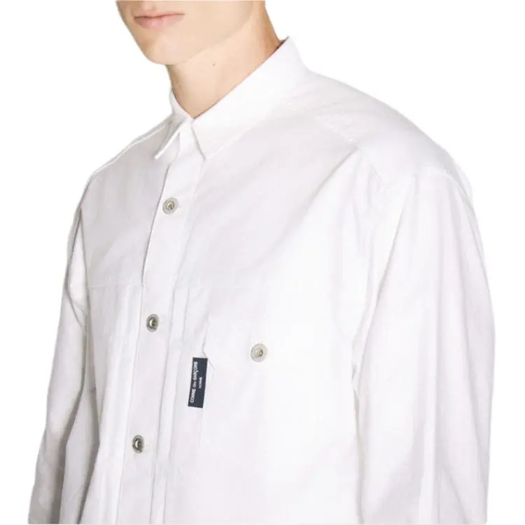 CDG Shirts Men White-4