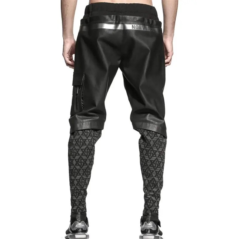 NORVINCY Casual Pants Unisex Black-6