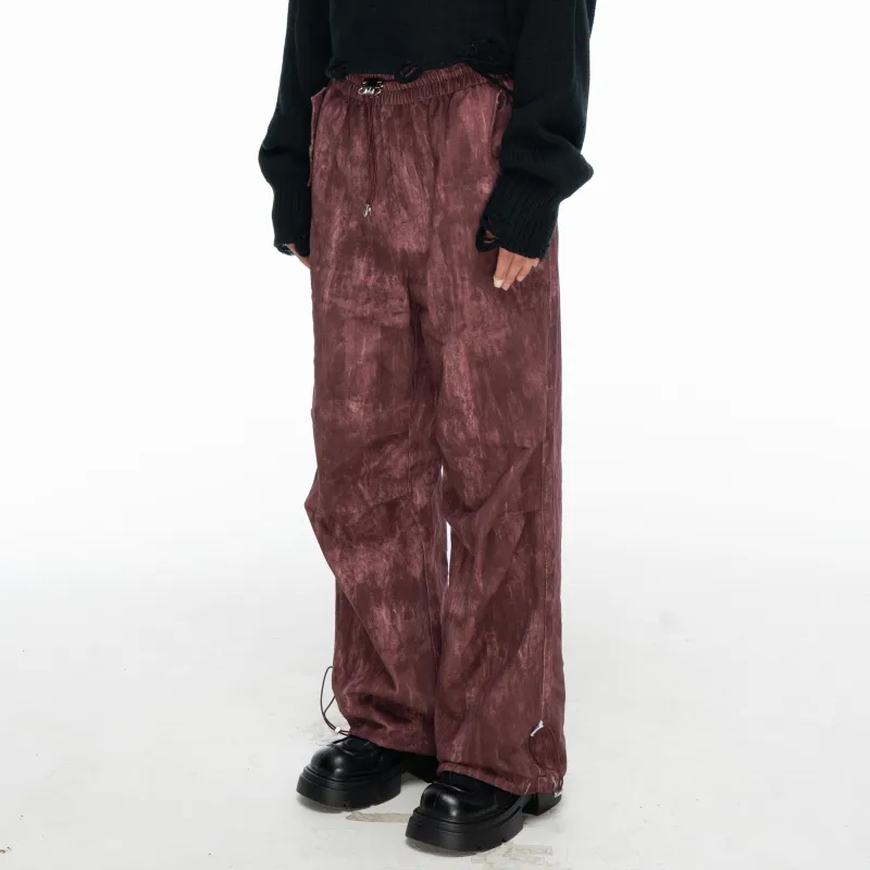 MYMIX Casual Pants Women's Red-2
