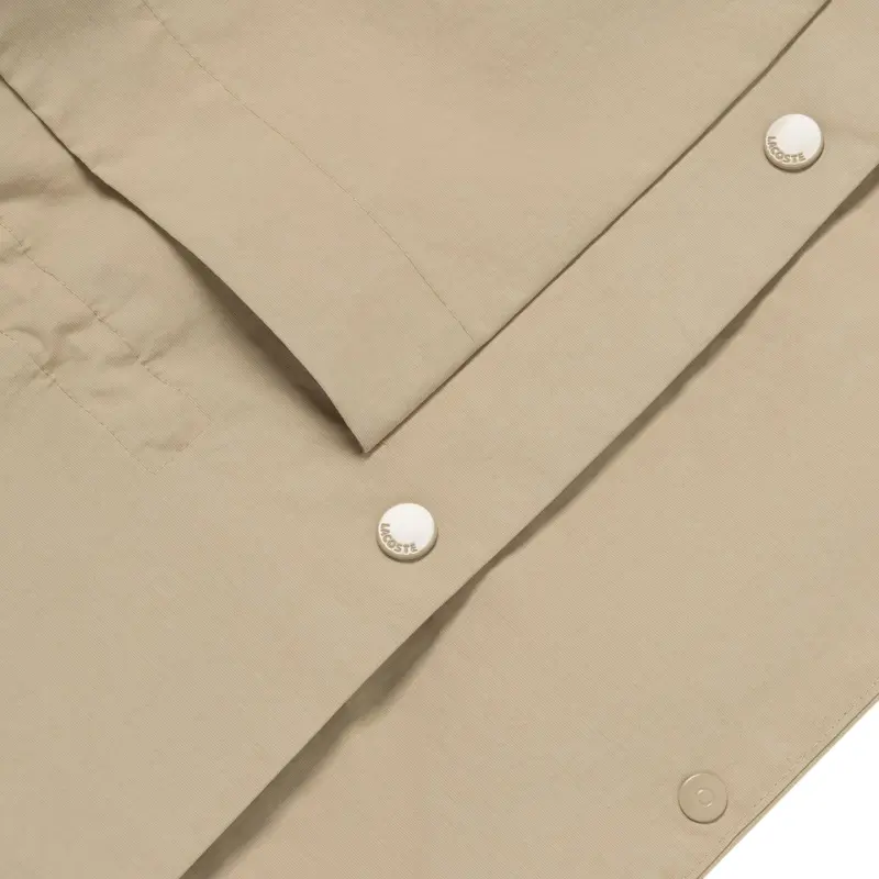 LACOSTE Trench Coat Women's Khaki-2