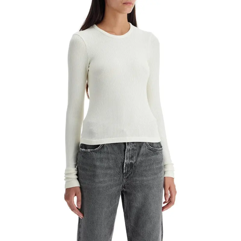 AGOLDE Alma Shrunken Long Sleeved Top-1