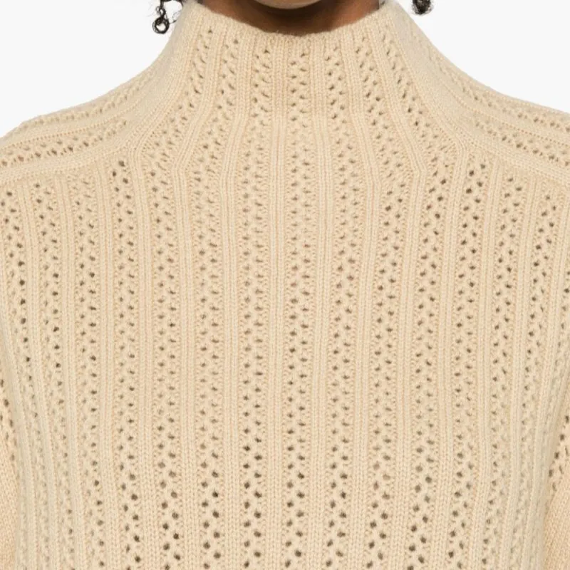MaxMara Hodeida High Neck Cropped Cardigan-3