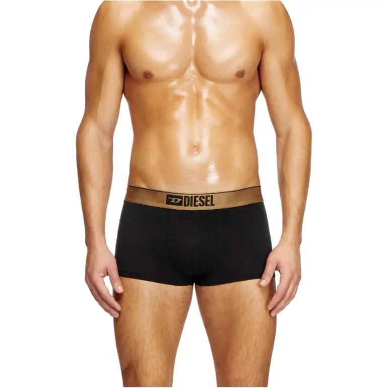 DIESEL Damien Gft Logo Waistband Pack Of Three Boxers-1