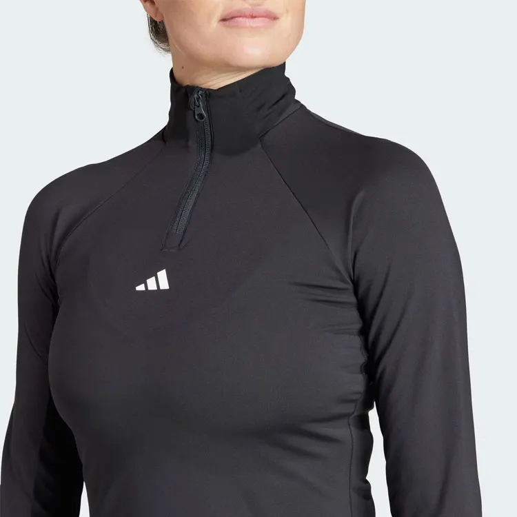 adidas Techfit Cold.Rdy Women'ss Training Top Black-4
