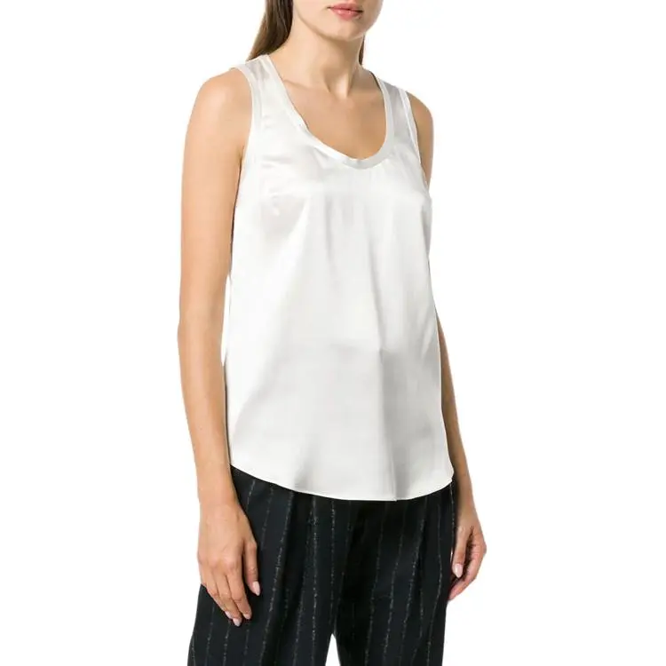 Brunello Cucinelli Scoop Neck Sleeveless Tank Top-1