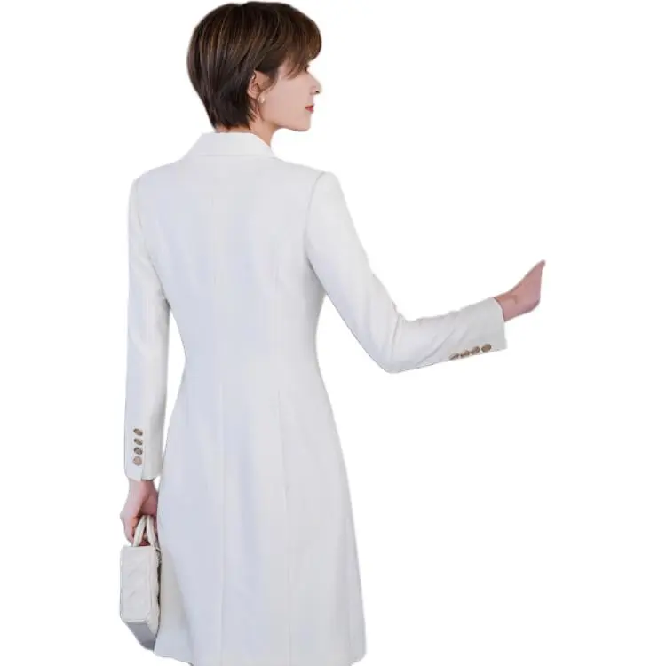 ONE SHALLOW Long Sleeved Dresses Women's Ecru-1