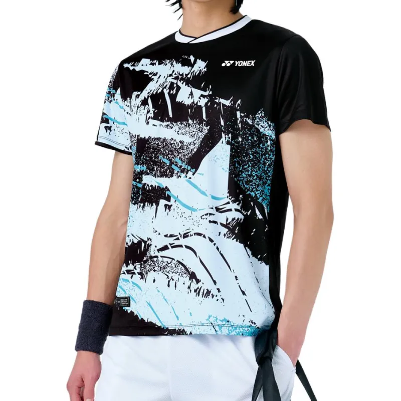 YONEX T Shirts Men Black-3