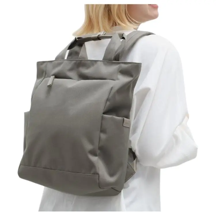 Beams Polyester Backpack Regular Women's Olive-3