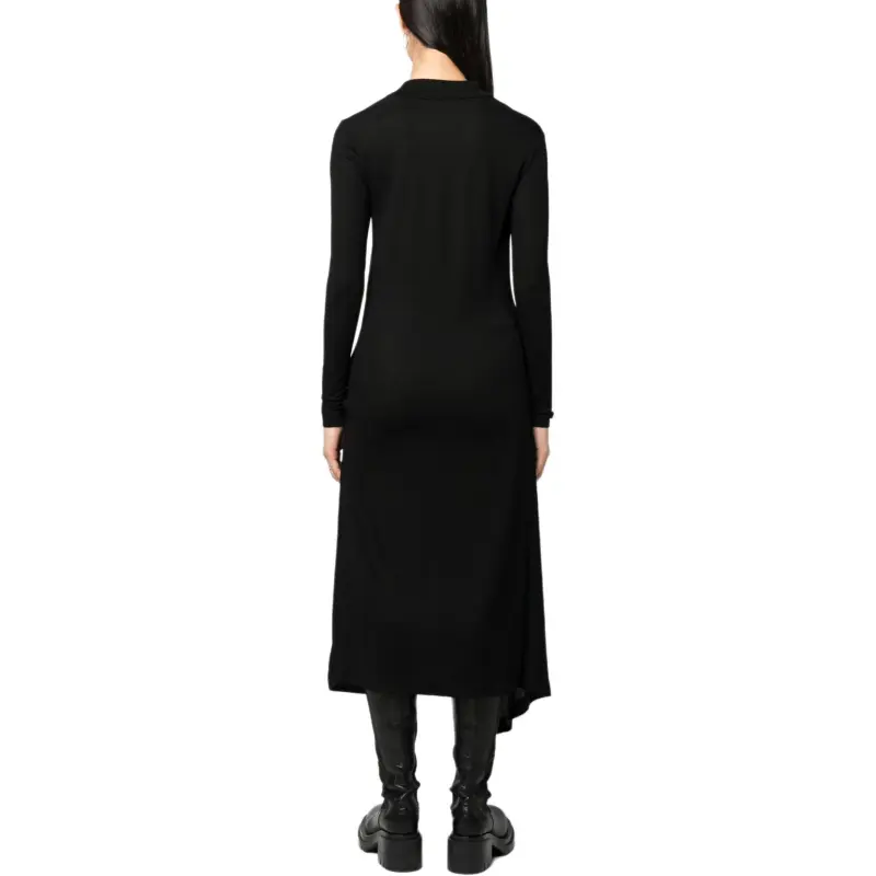DIESEL Long Sleeved Dress Women's Black-1