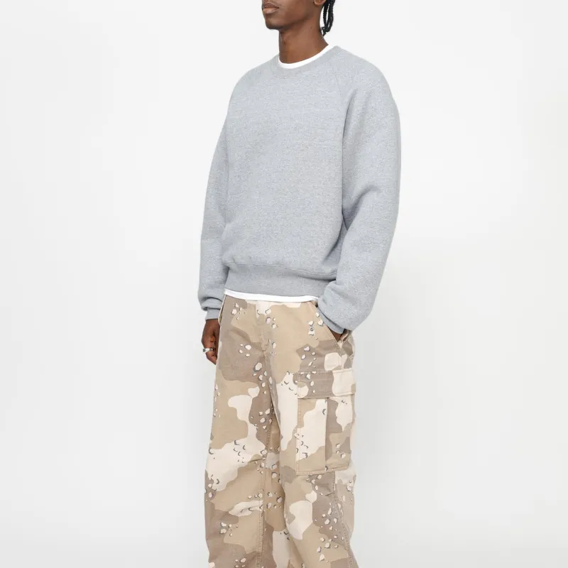 Stussy Fleece Raglan Crew-3