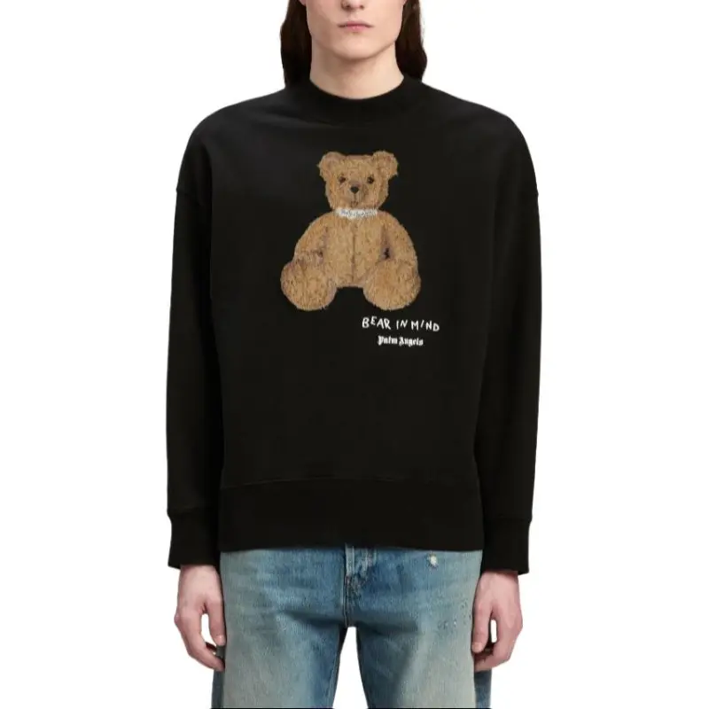 PALM ANGELS Bear In Mind Crewneck Sweatshirt-2