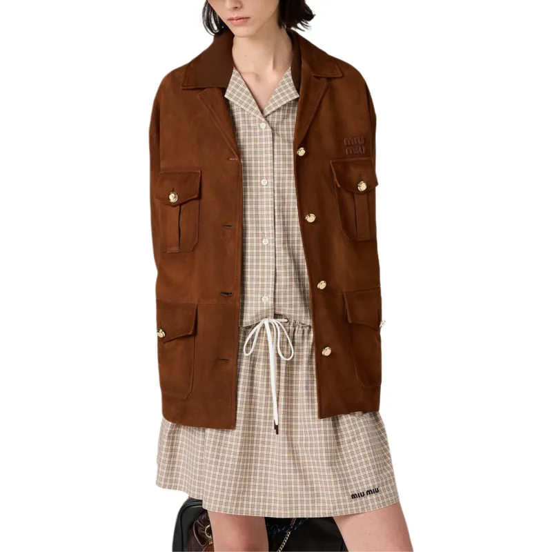 MIU MIU Checked Shirt-3