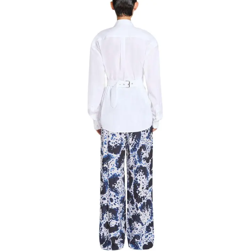 DRIES VAN NOTEN Wide leg Trousers-2