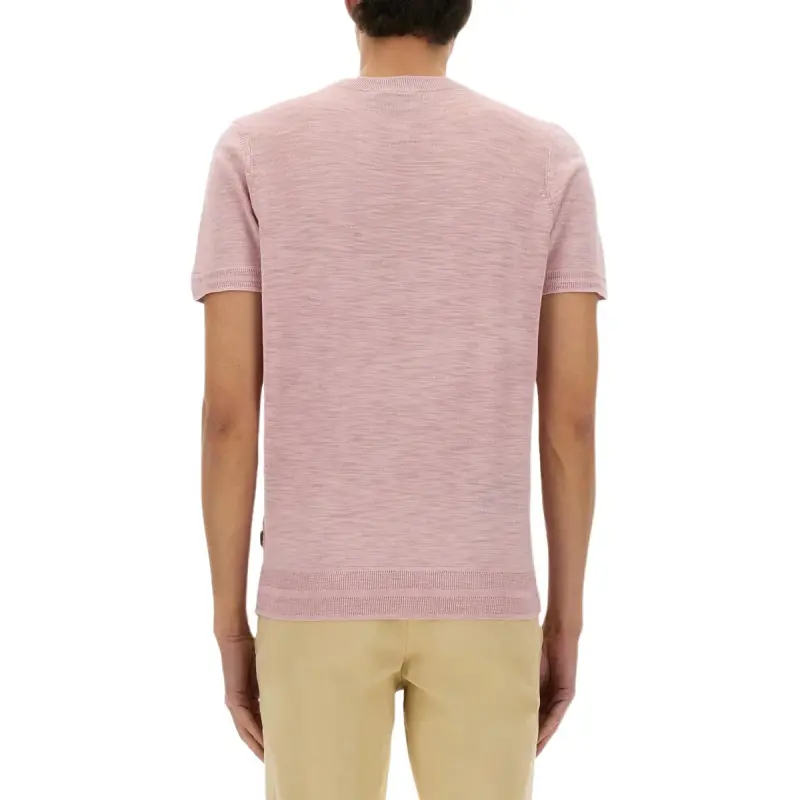 HUGO BOSS T Shirts Men Pink-1