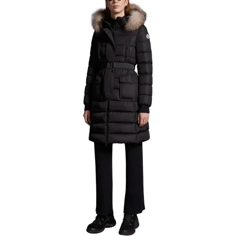 Moncler Down Jackets Women's Black-2