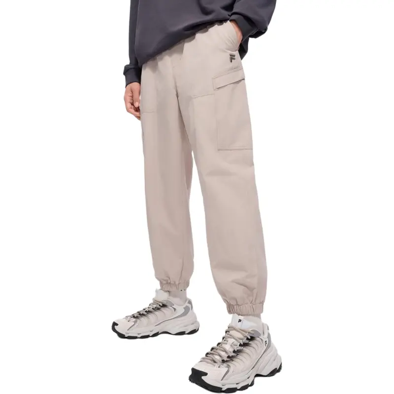FILA FUSION Casual Pants Men's Cool Brown Khaki-1