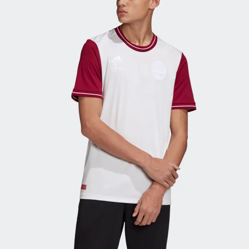 Adidas Bayern Soccer Jerseys Men's White-2