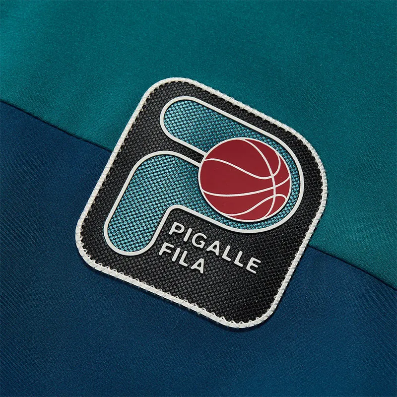 FILA FUSION x PIGALLE Baseball Jacket Women's Yanggu Blue-4
