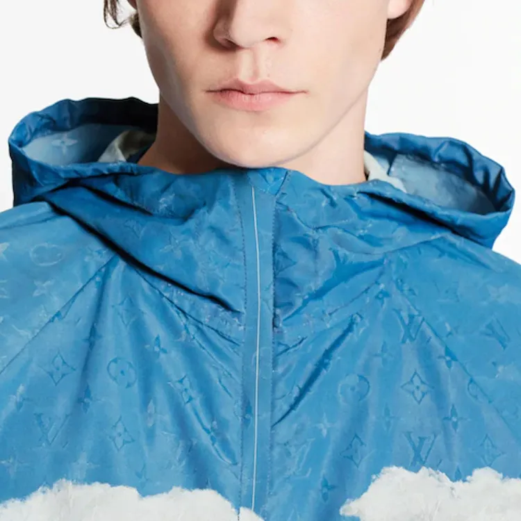LOUIS VUITTON Jacket Men's Sky Blue - POIZON LOUIS VUITTON Jacket Men's Sky Blue - POIZON
