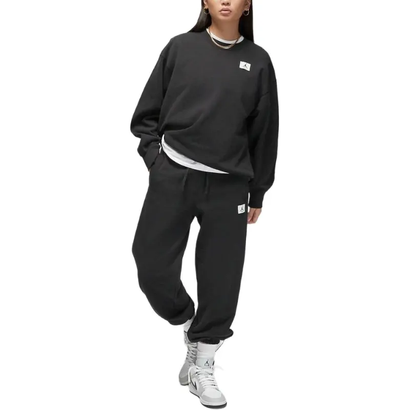 Jordan Essentials Sweatshirts Women's Black-4