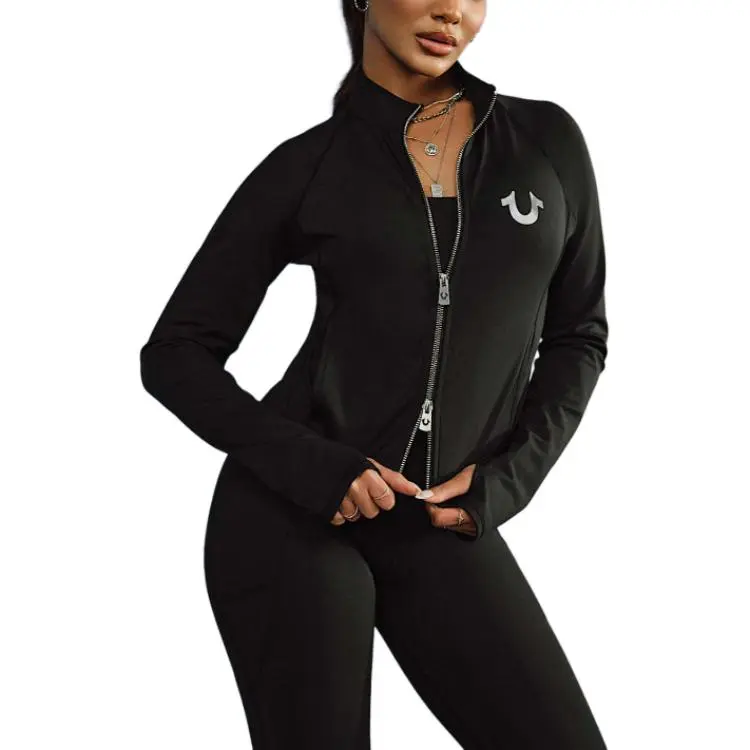 TRUE RELIGION Jackets & Coats Women's Black-4