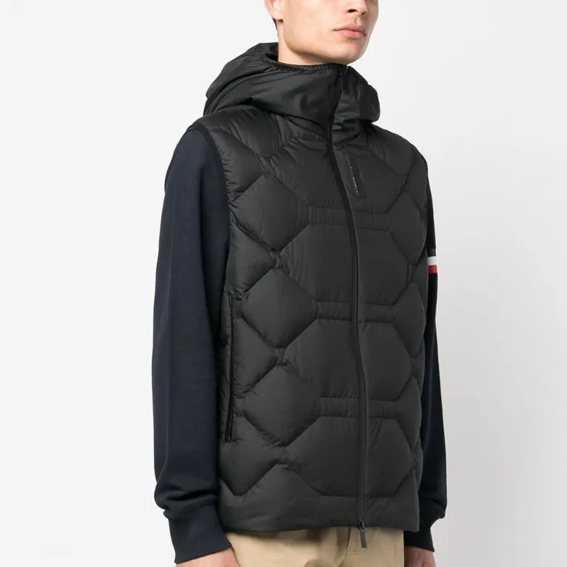 Moncler Vests Men Black-3
