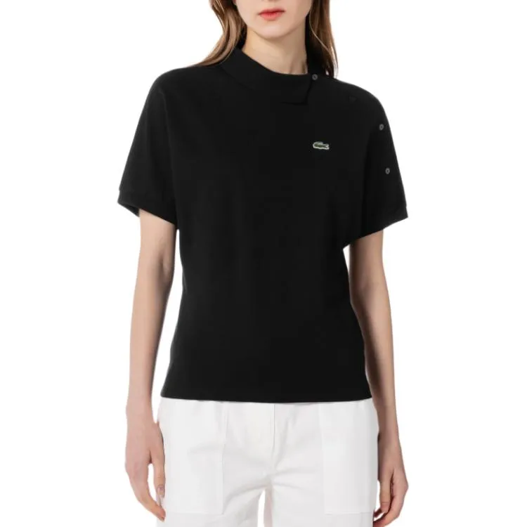 LACOSTE Polo Shirt Women's Black-2