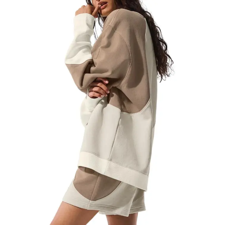 Alo Yoga Sweatshirt Unisex Ivory-2