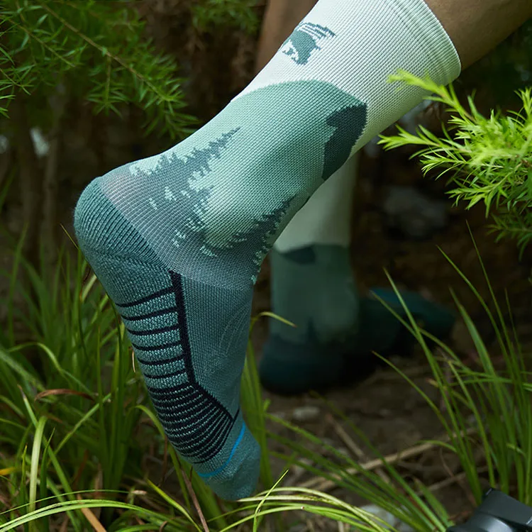 Stance Mid Calf Socks Unisex 1 Pack Green-2