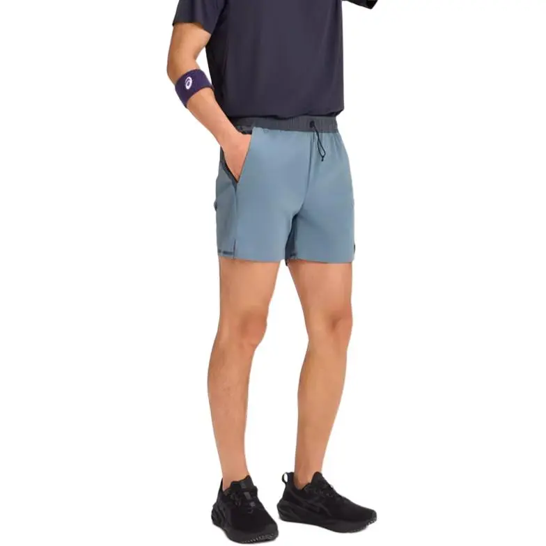 Asics Sports Shorts Men Blue-4
