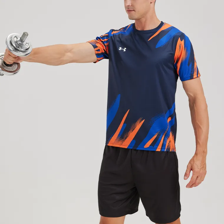 Under Armour T Shirt Unisex Navy Blue-3