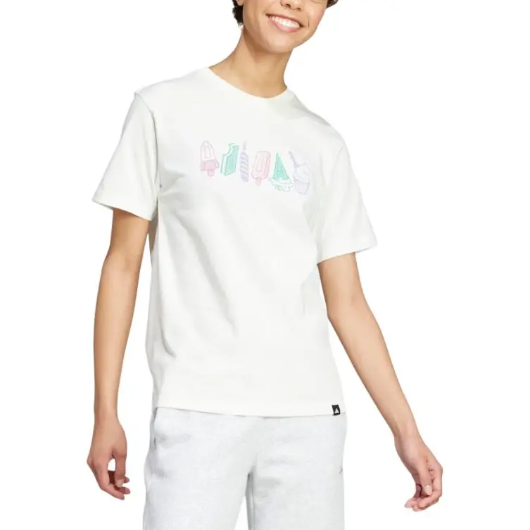 Adidas Free Shipping With AdiClub Lounge Food Graphic Tee-2