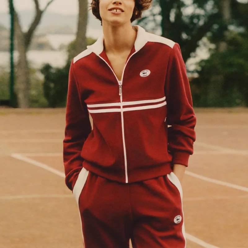 Sporty & Rich X LACOSTE Jackets Women's Red-1
