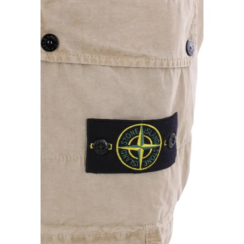 STONE ISLAND Compass Patch Bermuda Shorts-2