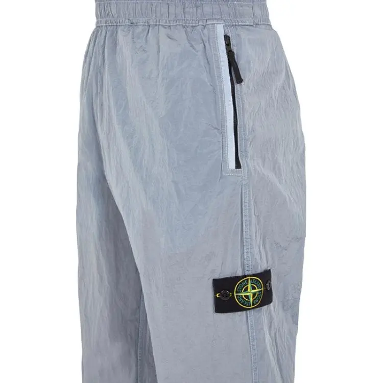 STONE ISLAND Casual Pants Men's Frost Blue-2