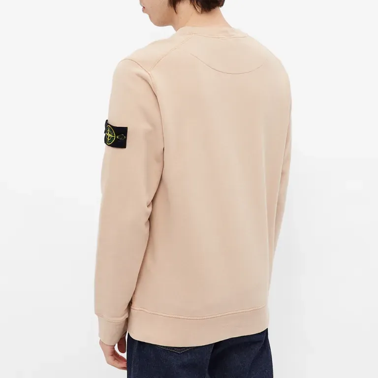 STONE ISLAND 75156 Garment Dyed Cotton Crewneck Sweatshirt-2