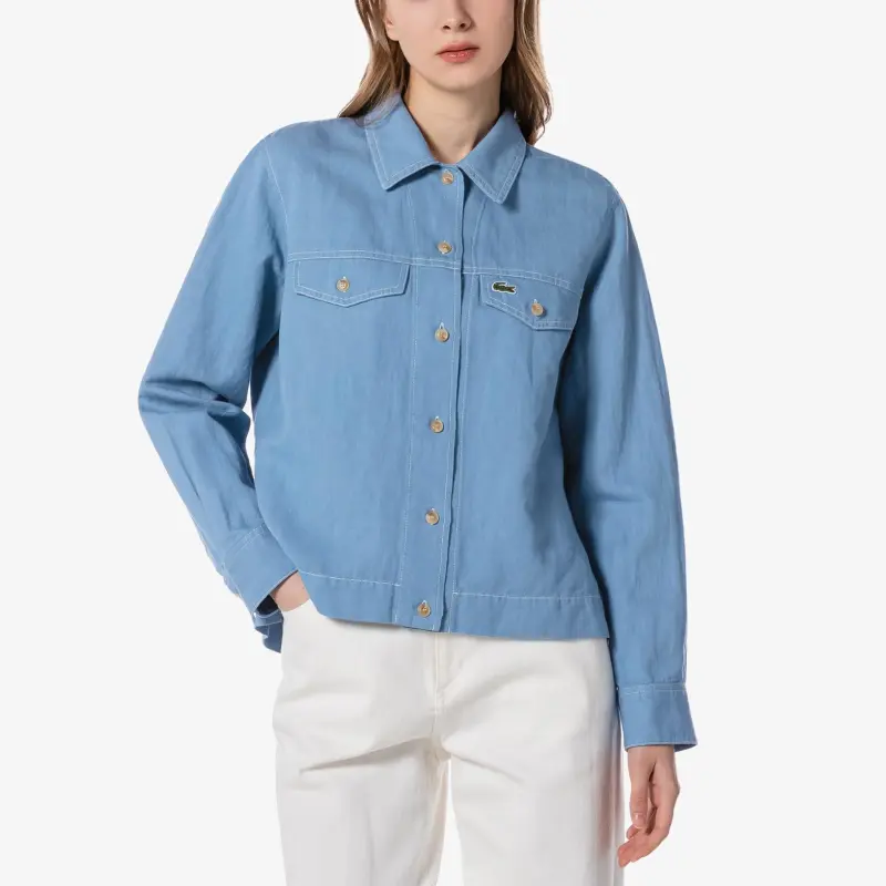 LACOSTE Shirts Women's Blue-3