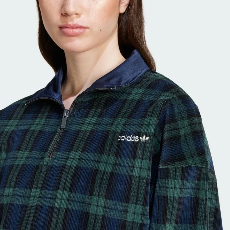 Adidas Originals Sweatshirt Women's Midnight Indigo/Black/Dark Green-4