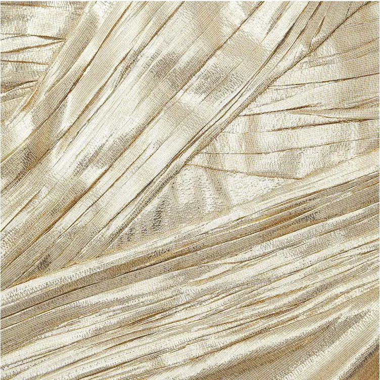 Self portrait Short Sleeved Dress Women's Gold-4