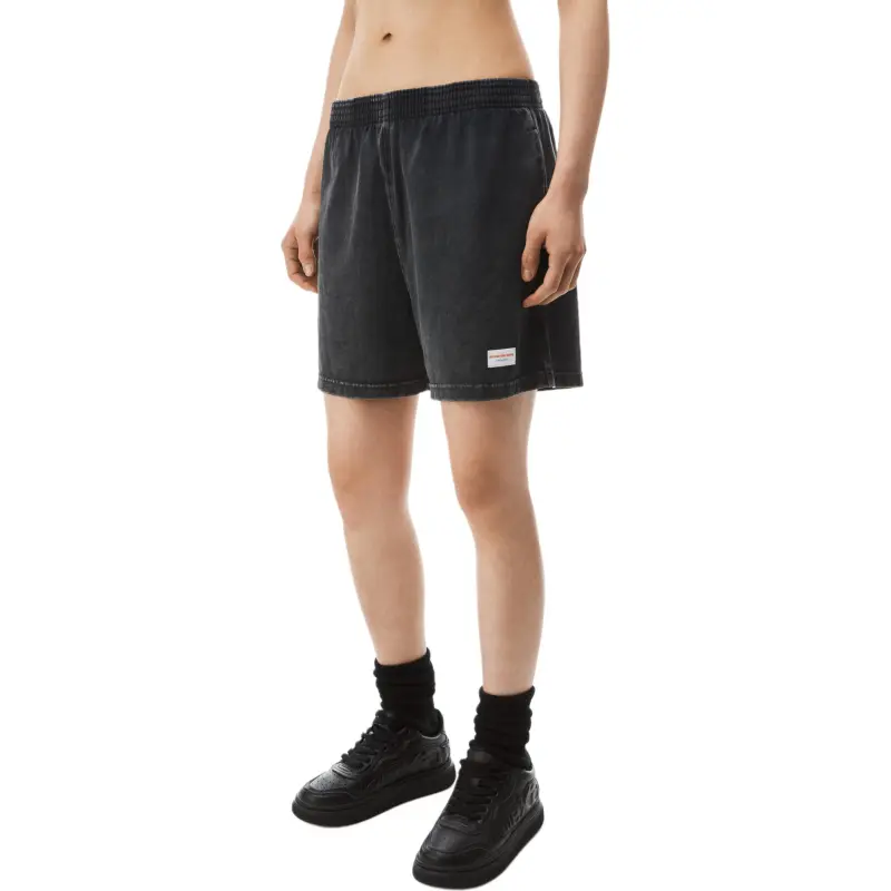 Alexander Wang Bodywear Series Casual Shorts Unisex Black-1