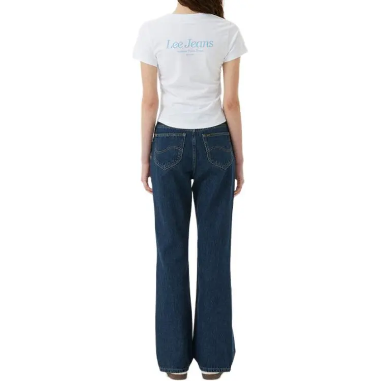 Lee T Shirts Women's White-6